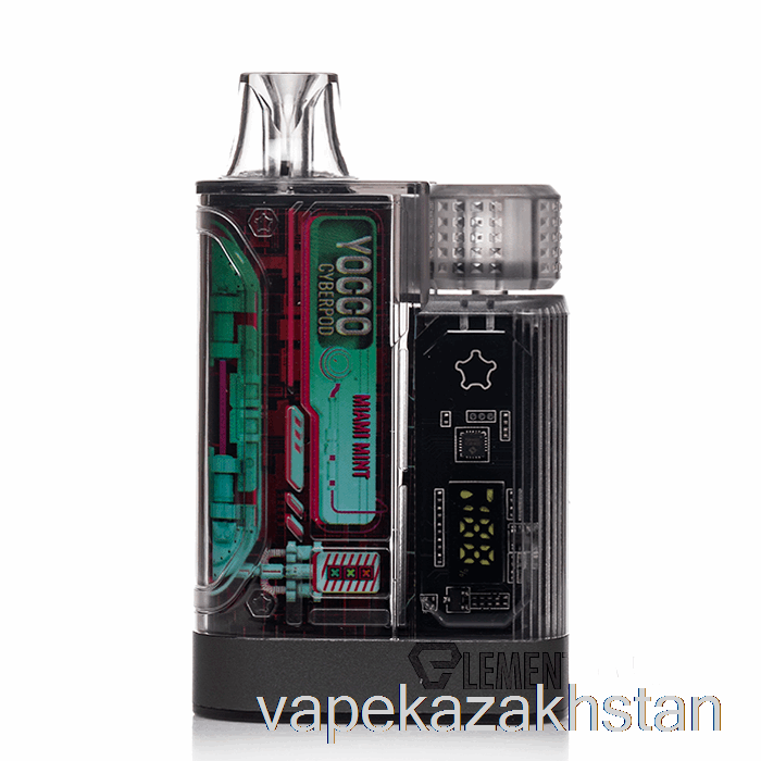 Vape Kazakhstan YOCCO Cyberpod 12000 Disposable Miami Mint